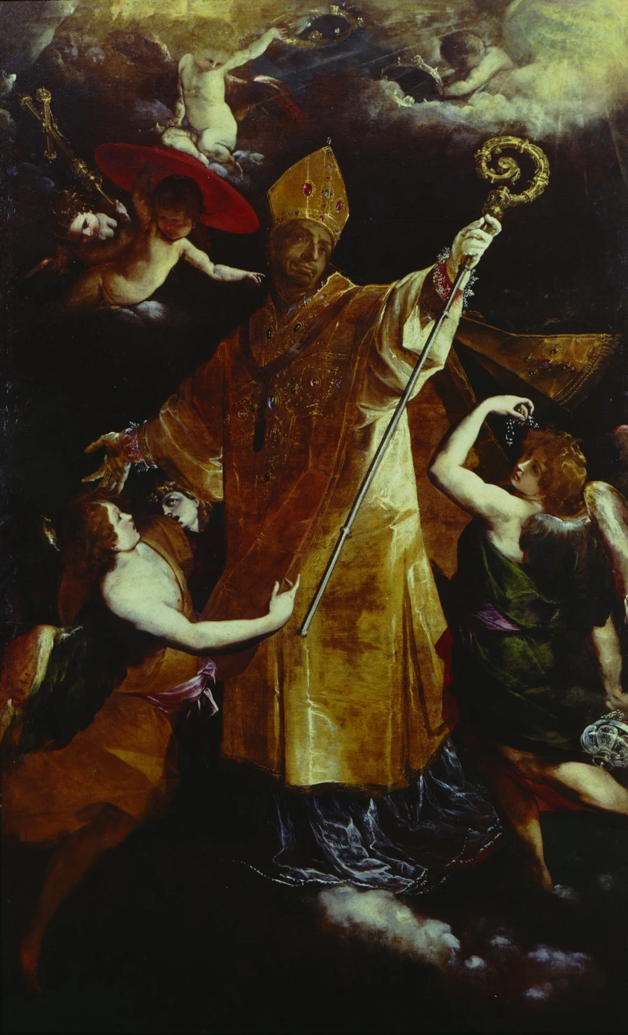 Giovan Battista Crespi, detto Cerano - San Carlo in gloria, Pinacoteca Brera, Milano